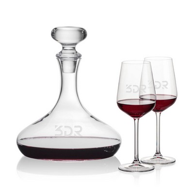 Stratford Decanter & 2 Elderwood Wine