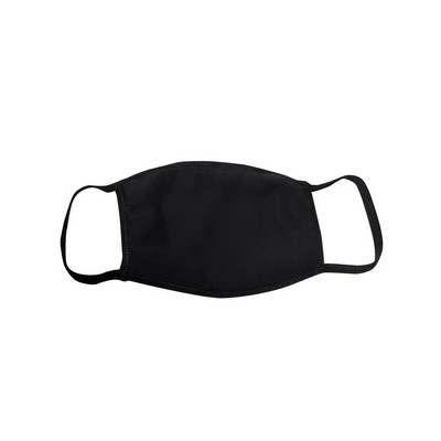 BAYSIDE Adult USA Made Cotton Face Mask