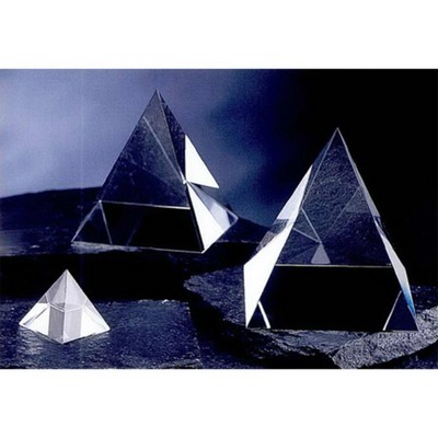 Pyramid Paperweight (2¾" x 3")