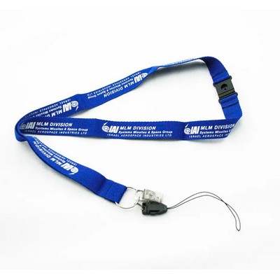 5/8 Nylon Lanyard with Safety Breakaway