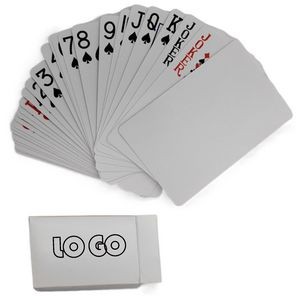 Custom Poker Playing Card With Case