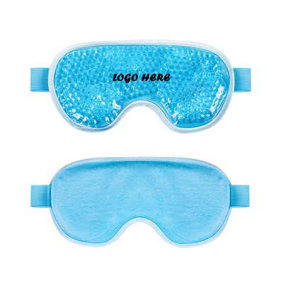 Plush Gel Beads Hot/Cold Eye Mask