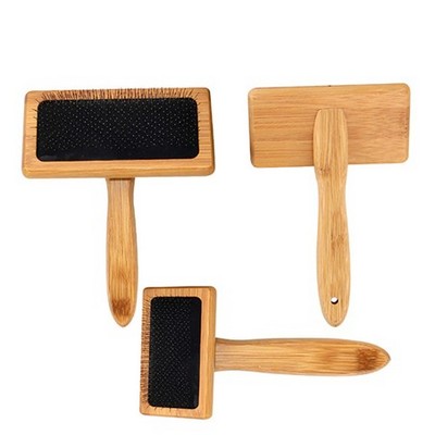 Bamboo Pet Grooming Slicker Brush