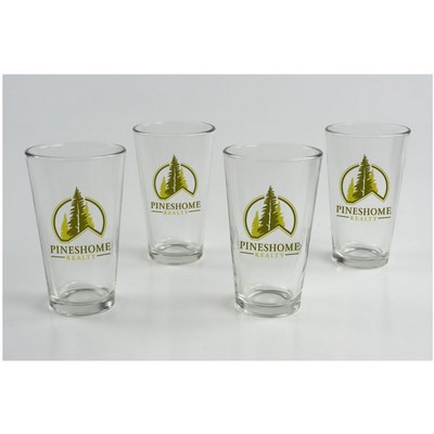 Pint Glass Gift Set Of 4