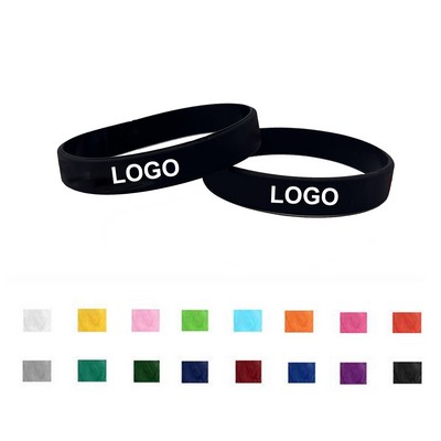 Custom Silicone Bracelet MOQ 100pcs