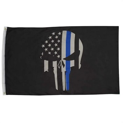 Custom 3 x 5 foot Sublimated Flag only, double side reverse print, No pole included. Flag only