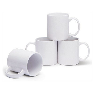 11 Oz Classic White Coffee Mug