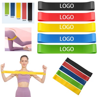 5 Piece Fitness Resistance Band Set