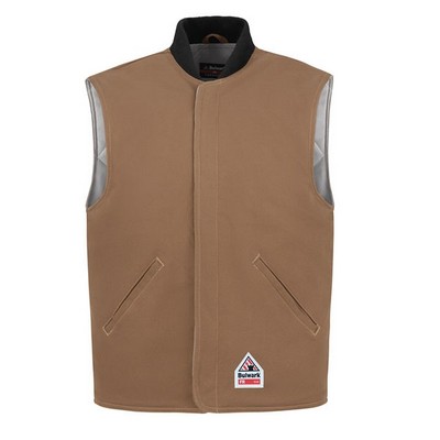 Bulwark™ Men's Brown Duck Vest Jacket Liner - Brown Duck