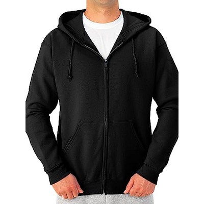 Long Sleeve Full Zipper Hoodie Sweatshirt