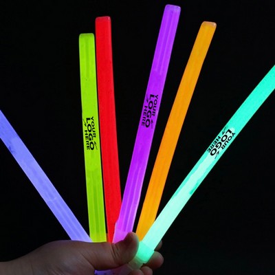 Triple Wide Glow Bracelets