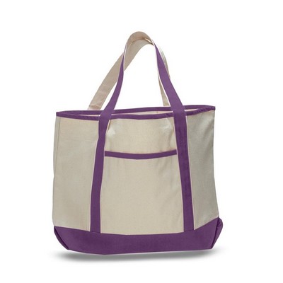 Large Canvas Deluxe Tote