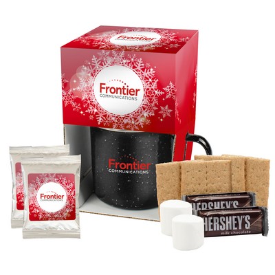 Promo Revolution - 16 Oz. Camping Mug with Hot Chocolate Mix (2) & S'mores Set (2)