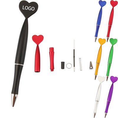 High-Quality Heart-Shaped Ballpoint Pen