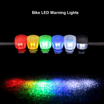 Bright and Durable Silicone LED Bicycle Safety Light