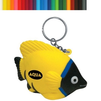 Tropical Fish Stress Reliever Key Chain