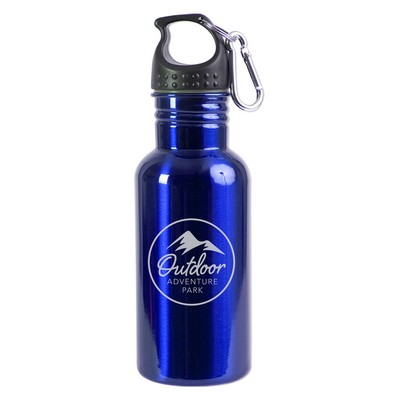 17 oz. Stainless Steel Adventure Bottle - Black