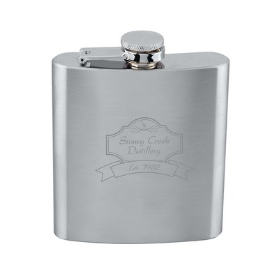 6 oz. Stainless Steel Flask