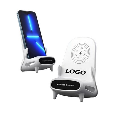 15W Wireless Charger With Phone Holder