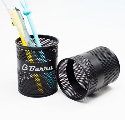 Metal Mesh Pen Holder