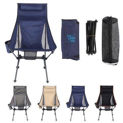 Portable Folding Camp Chair with Carry Bag