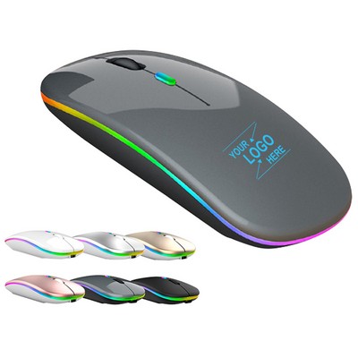 Wireless Rechargeable LED Computer Mouse