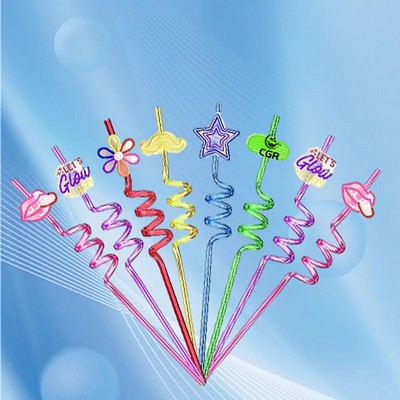 Party Luminous Drinking Straw