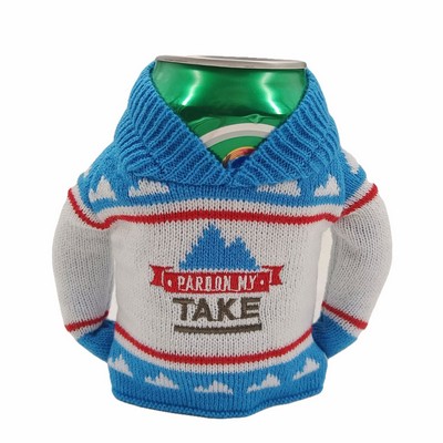 Sweater Insulated Can Cooler