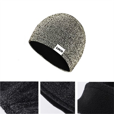 Winter Reflective Beanie Hat