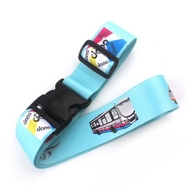 Custom Printed Logo Luggage Belt