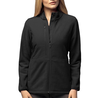 Wink™ Layers Slate Women's Micro Fleece Zip Jacket