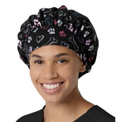 Zoe+Chloe™ Print Bouffant Scrub Cap