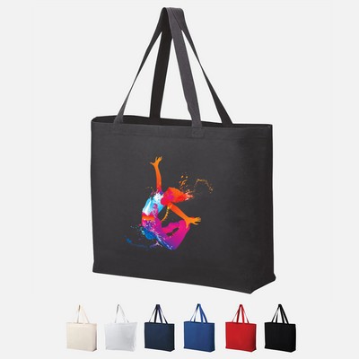 Full Color Heavy Canvas Jumbo Tote