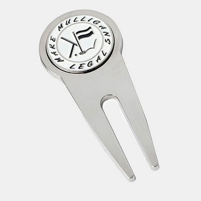 Custom Golfers Divot Tool with Ball Marker