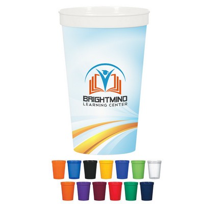 16 Oz. Full Color Stadium Cup