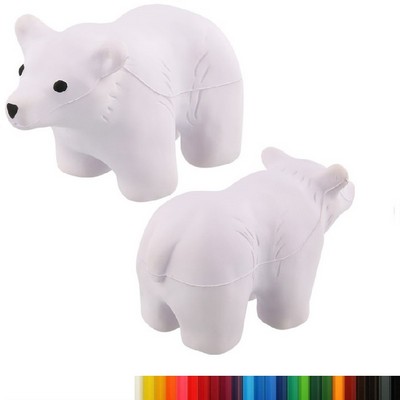 Foam Polar Bear Stress Reliever