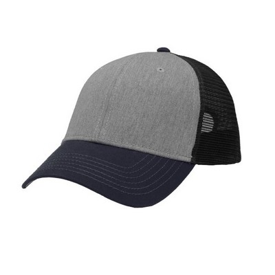 Sportsman™ Heather Mesh Back Trucker Traditional Fit (Blank)