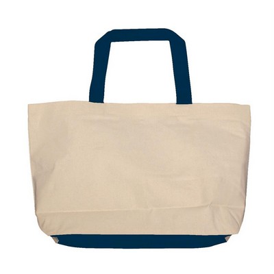 Canvas Jumbo Fancy Tote