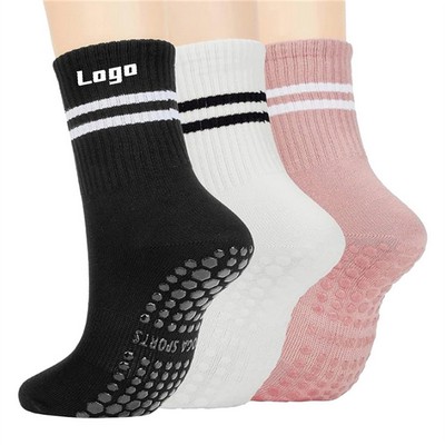 Pilates Socks With Grips Yoga Socks