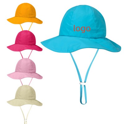 Kids Adjustable Sun Bucket Hat