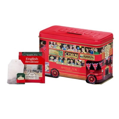 London Bus Tin with Tea