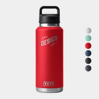 46 Oz YETI® Rambler Stainless Steel Insulated Water Bottle w/ Chug Cap