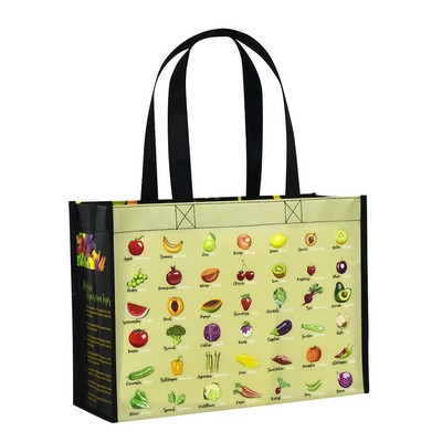 Custom Full-Color Laminated Non-Woven Promotional Gift Bag 12.5"x9"x6"