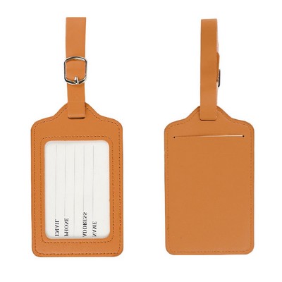 PU Leather Luggage Tags