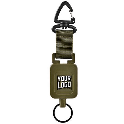 Keychain with Retractable Wire Rope