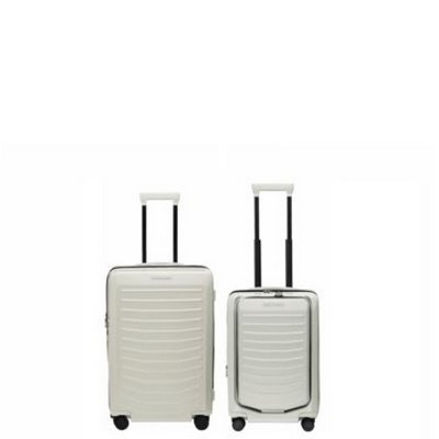 Porsche Roadster by Bric's 21'' & 27'' White Expandable Luggage Set