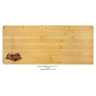 Extra Large Bamboo Charcuterie Board (23.75"x10")