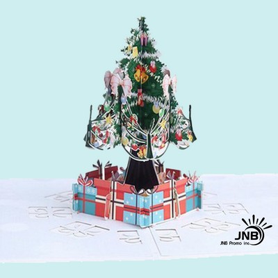 Joyful Christmas Tree Greeting Cards