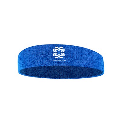 Terry Cotton Sports Headband Sweatbands