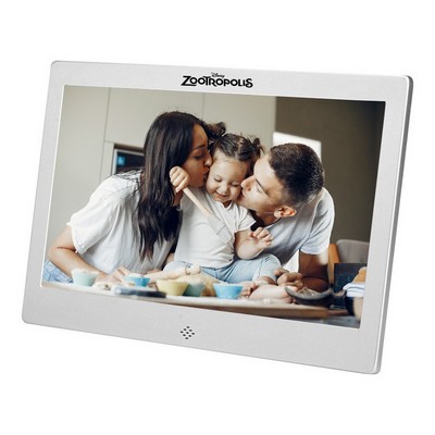 Memoria Metal 10" Digital Picture Frame Picture Slide Show / Video / Audio